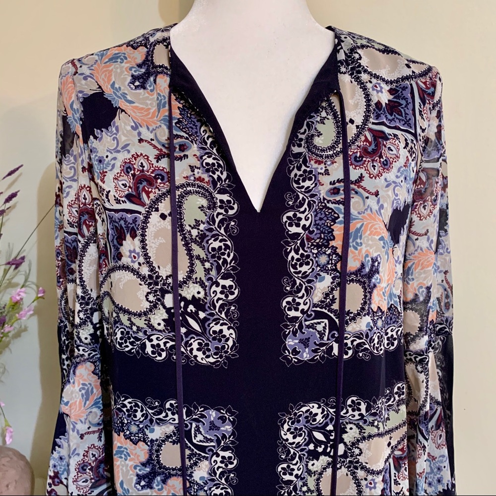 Vince Camuto Paisley Dress size 4 - Picture 2 of 8